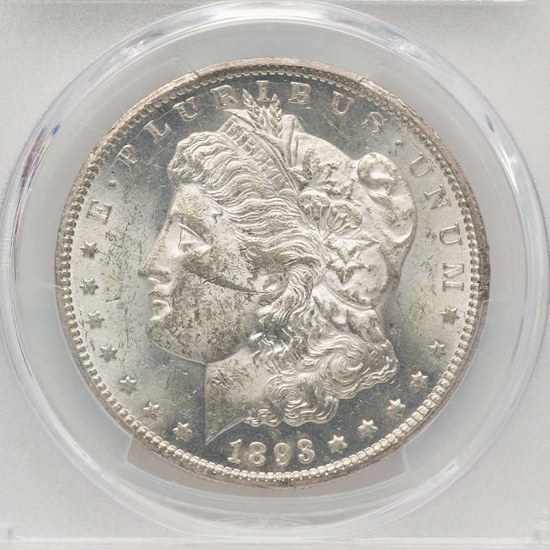 1893-CC Morgan Silver Dollar