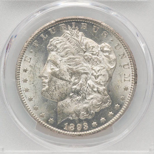 1893-CC Morgan Silver Dollar