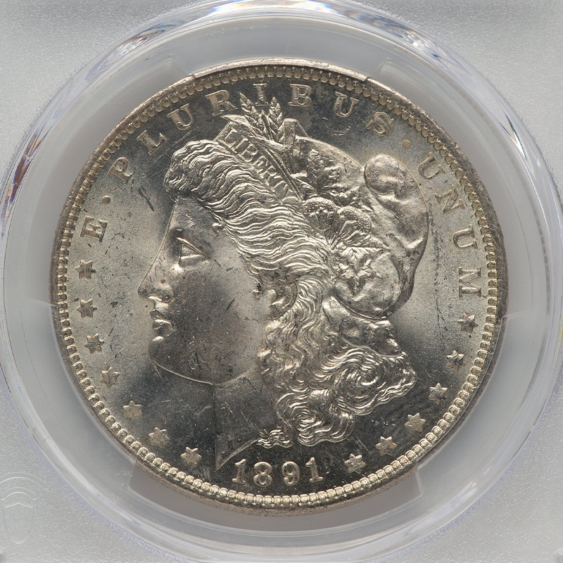 1891-O Morgan Silver Dollar $1