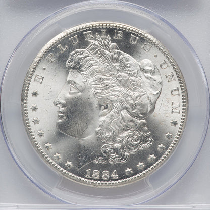 1884-CC Morgan Silver Dollar $1