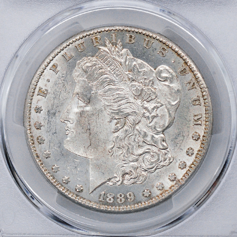 1889-CC Morgan Silver Dollar