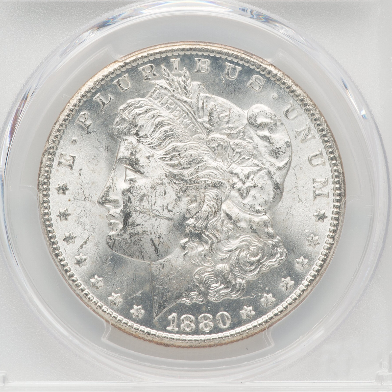 1880-CC Morgan Silver Dollar