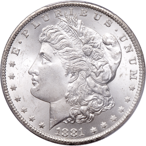 1881-CC Morgan Dollar