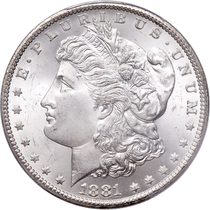 1881-CC Morgan Dollar