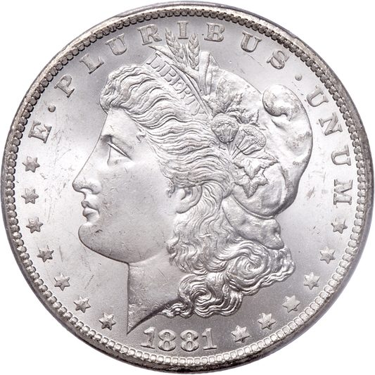 1881-CC Morgan Dollar