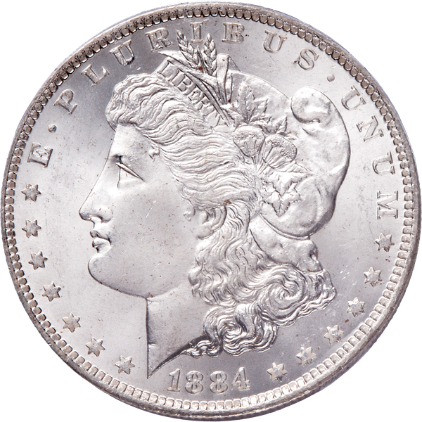 1884-O Morgan Silver Dollar