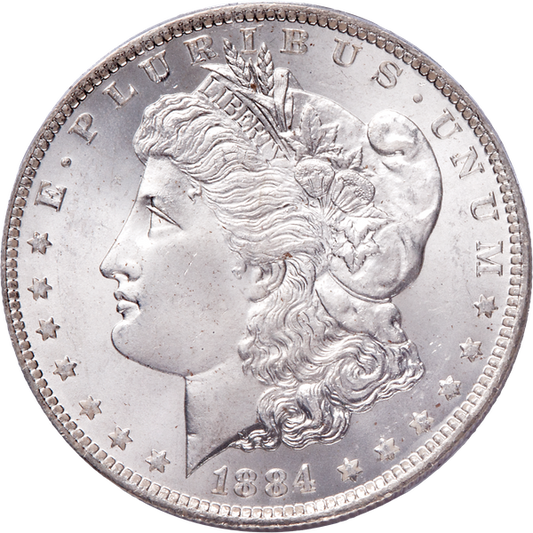 1884-O Morgan Silver Dollar