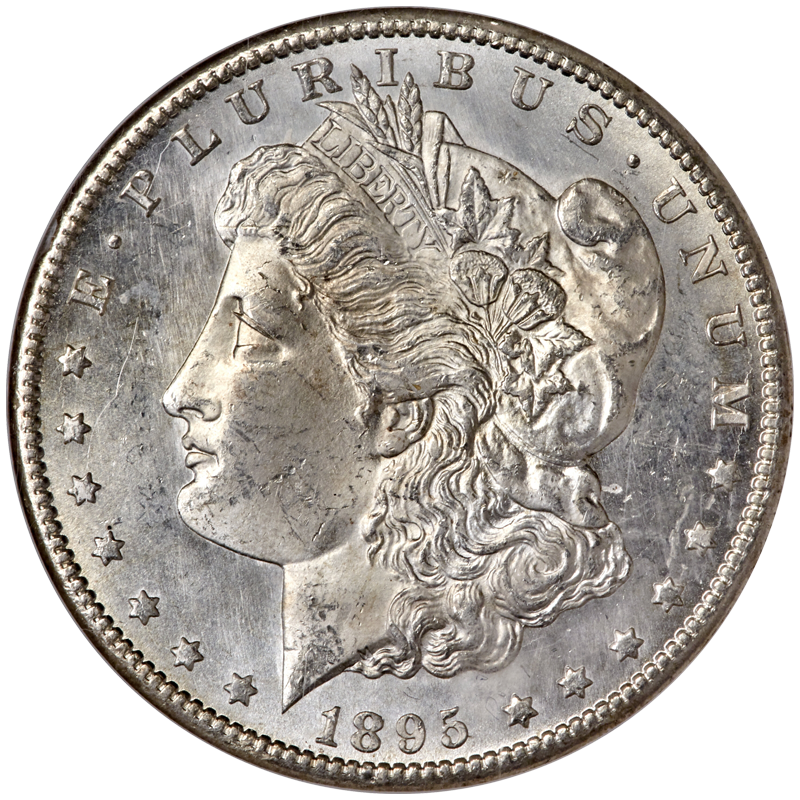 1895-S Morgan Silver Dollar