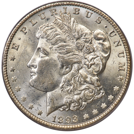 1893-O Morgan Silver Dollar