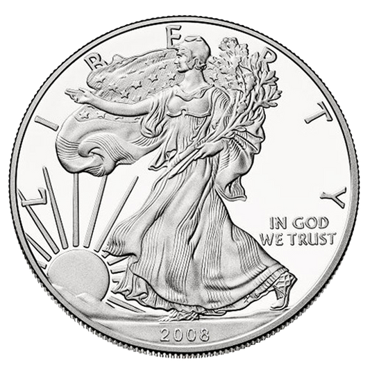 2008-W American Eagle Silver Dollar