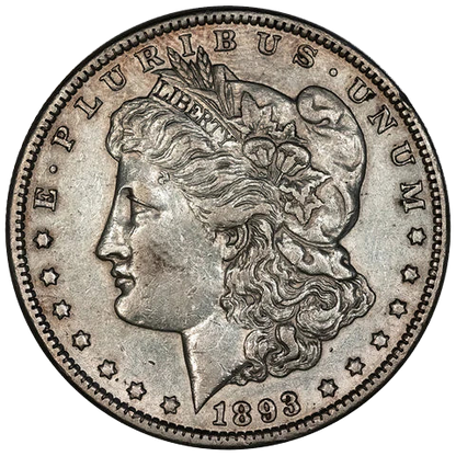 1893 Morgan Dollar - Extremely Fine