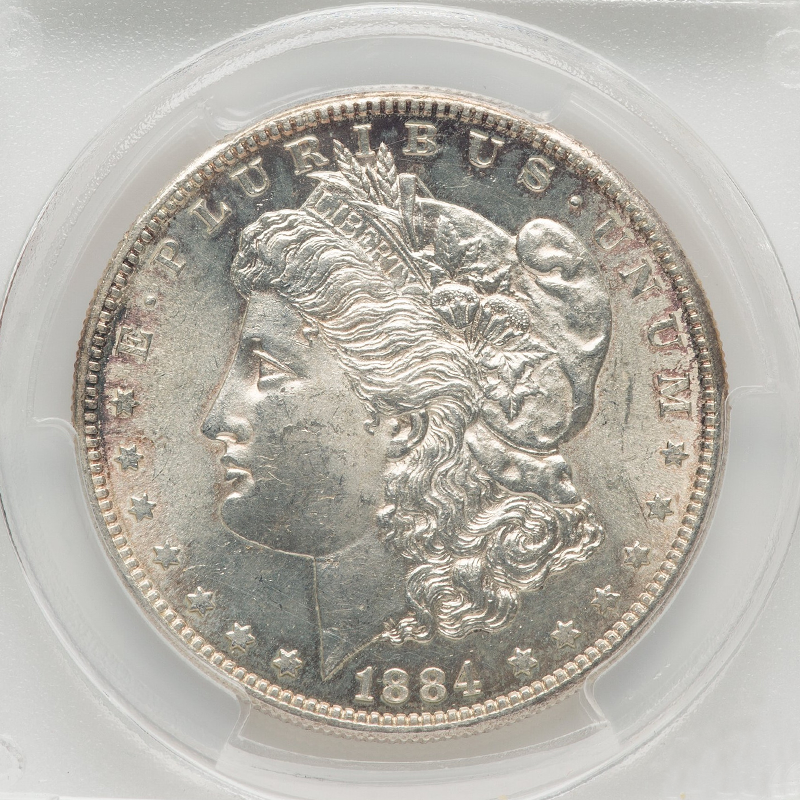 1884-S Morgan Silver Dollar