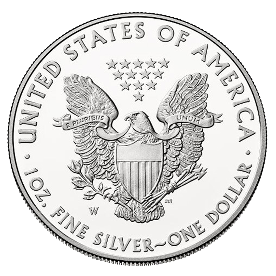 2008-W American Eagle Silver Dollar