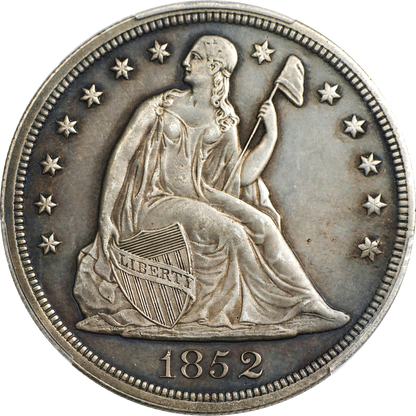 1852 Seated Liberty Silver Dollar