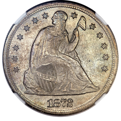 1872 Seated Liberty Dollar