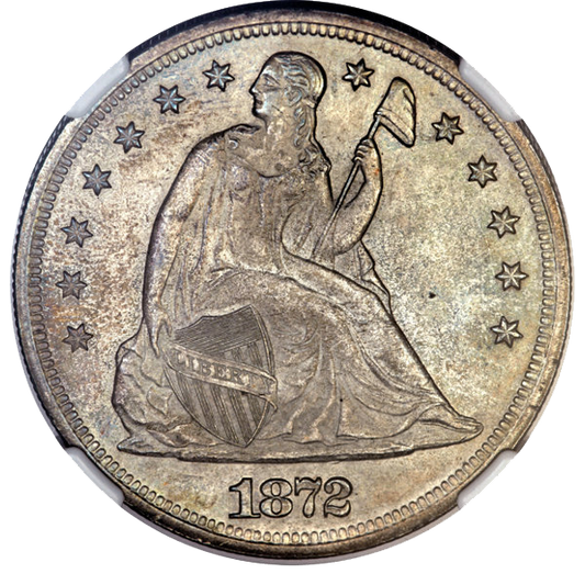 1872 Seated Liberty Dollar