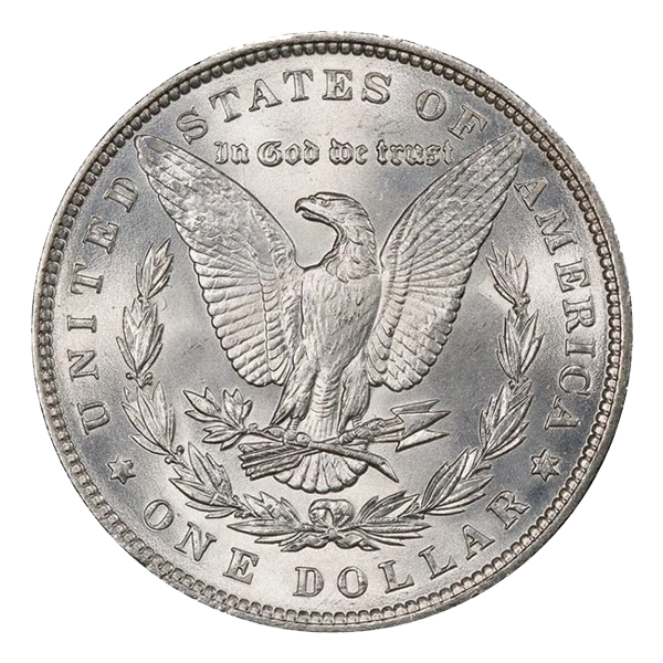 1886 $1 Morgan Silver Dollar