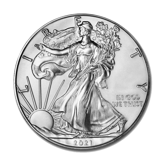 2021 1 oz American Silver Eagle BU