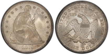 1872 Seated Liberty Dollar